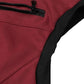 Red Sleeveless Hooded Zipper
