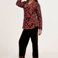Sindhi Style Printed Co-Ord V-Neck