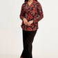 Sindhi Style Printed Co-Ord V-Neck