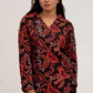 Sindhi Style Printed Co-Ord V-Neck