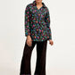 Flower Printed Co-Ord V-Neck