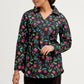 Flower Printed Co-Ord V-Neck
