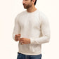 White Fleece Sweatshirt
